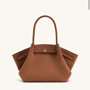 JW PEI HANA MINI FAUX SUEDE TOTE BAG - BROWN
